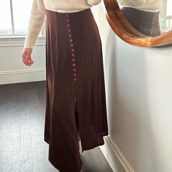 Vintage Midi Button Skirt - Picture 5 of 5